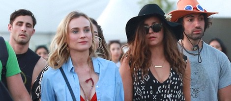 Diane Kruger y Nina Dobrev en el segundo fin de semana del Coachella 2015