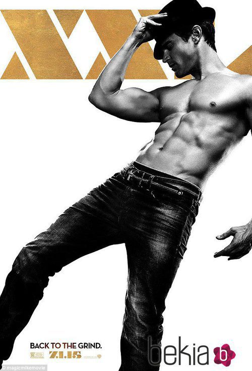 Póster individual de Matt Bomer en 'Magic Mike XXL'