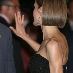 La Reina Letizia luce corte de pelo bob