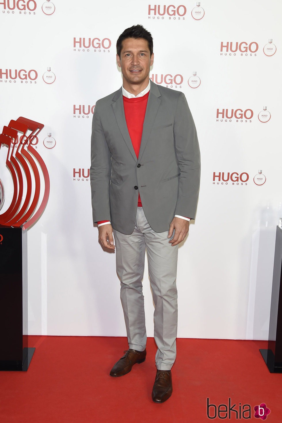 Jaime Cantizano en la presentación del perfume 'Hugo Woman'