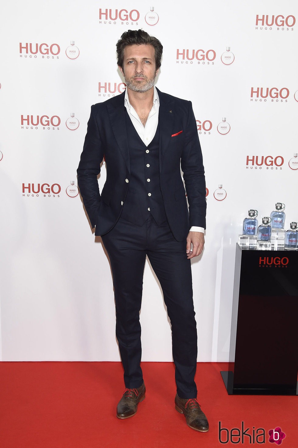 Jesús Olmedo en la presentación del perfume 'Hugo Woman'