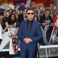 Jeremy Renner en el estreno de 'Los Vengadores: la era de Ultron' en Londres