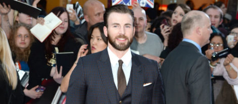 Chris Evans en el estreno de 'Los Vengadores: la era de Ultron' en Londres