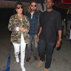 Kris Jenner con su novio Corey Gamble y Tish y Billy Ray Cyrus