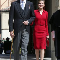 Los Reyes Felipe y Letizia en su primera entrega del Premio Cervantes como Reyes de España