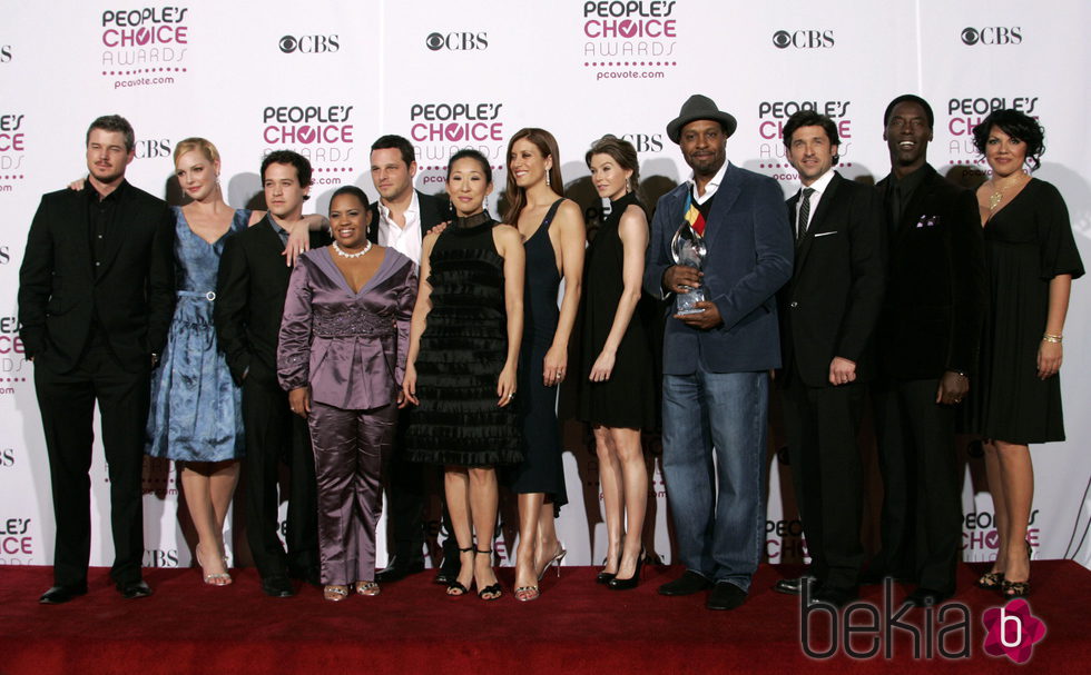 Actores de 'Anatomía de Grey' en los People Choice 2007