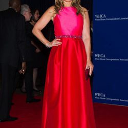 Idina Menzel en la Cena de Corresponsales de la Casa Blanca 2015