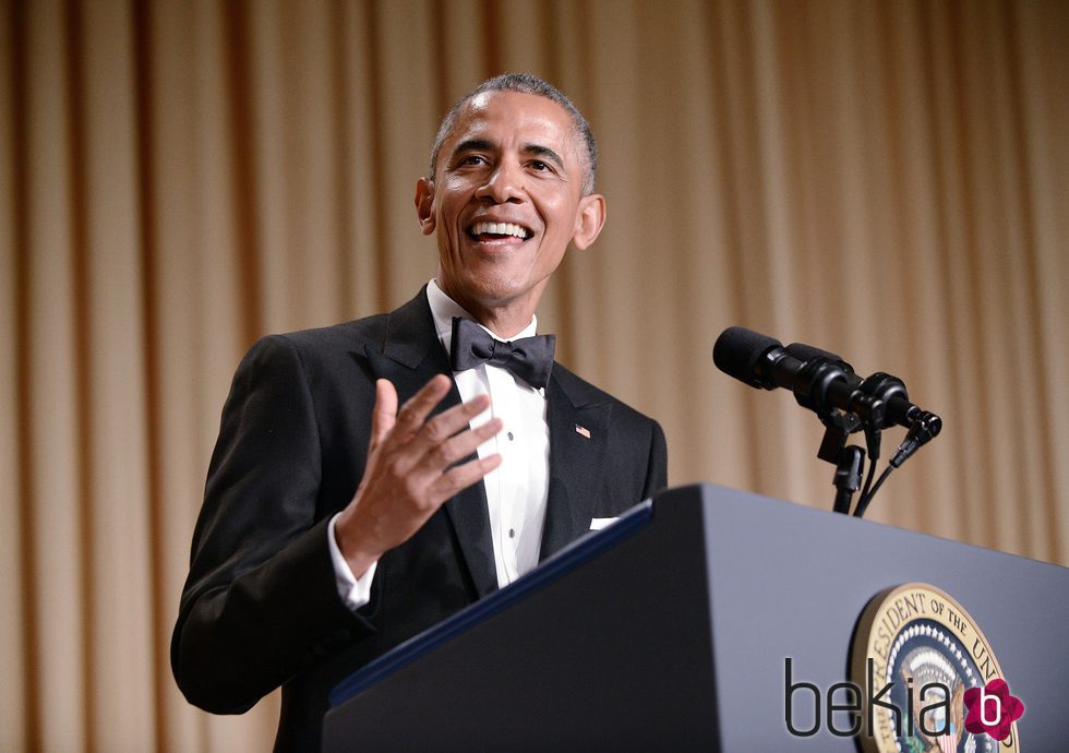 Barack Obama en la Cena de Corresponsales de la Casa Blanca 2015