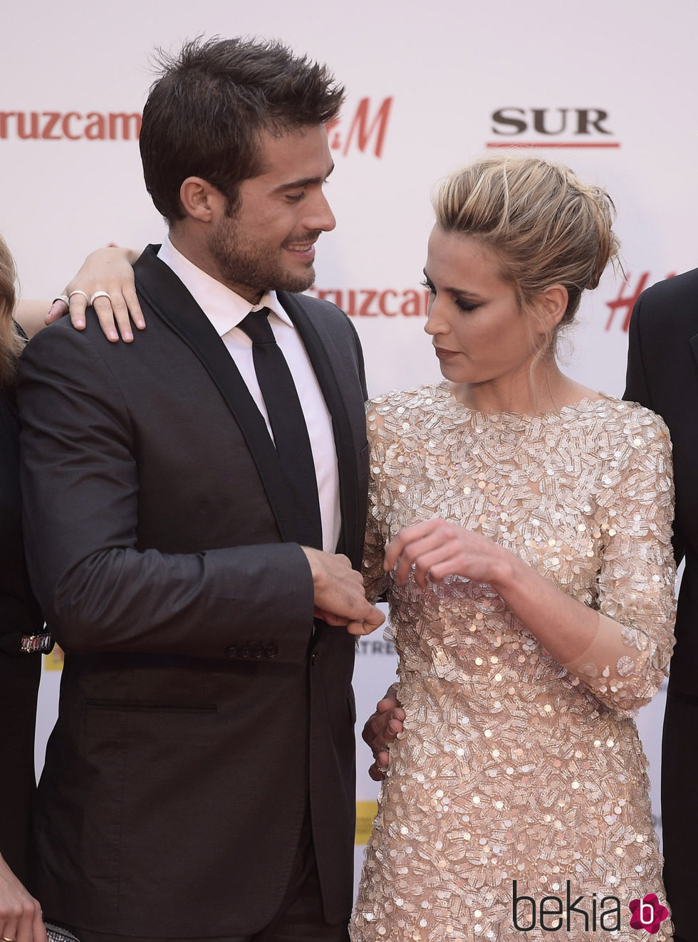 Ana Fernández y Rodrigo Guirao en la gala de clausura del Festival de Málaga 2015