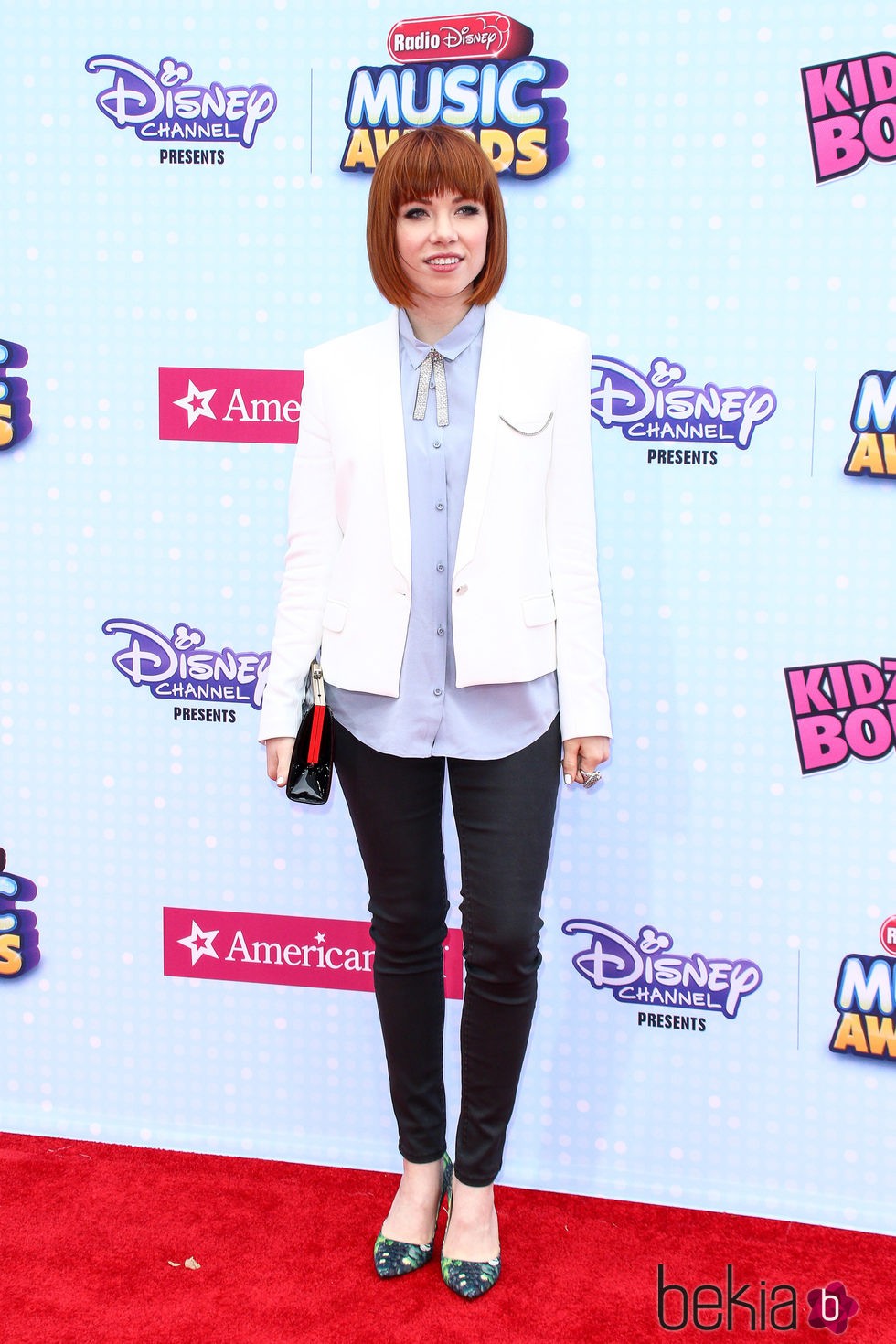 Carly Rae Jepsen en la gala de los 'Radio Disney Music Awards' 2015