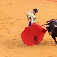 Fran Rivera toreando en su vuelta a La Maestranza 20 años después de su alternativa