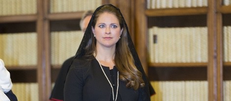 La Princesa Magdalena de Suecia en el Vaticano