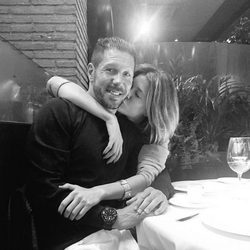 Carla Pereyra felicita a Diego Pablo Simeone por su 45 cumpleaños