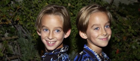 Los actores Sawyer y Sullivan Sweeten de pequeños en la serie 'Everybody Love Raymond'