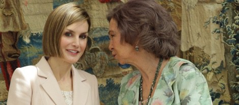 La Reina Letizia y la Reina Sofía en los Premios Reina Sofía 2014 del Real Patronato sobre Discapacidad