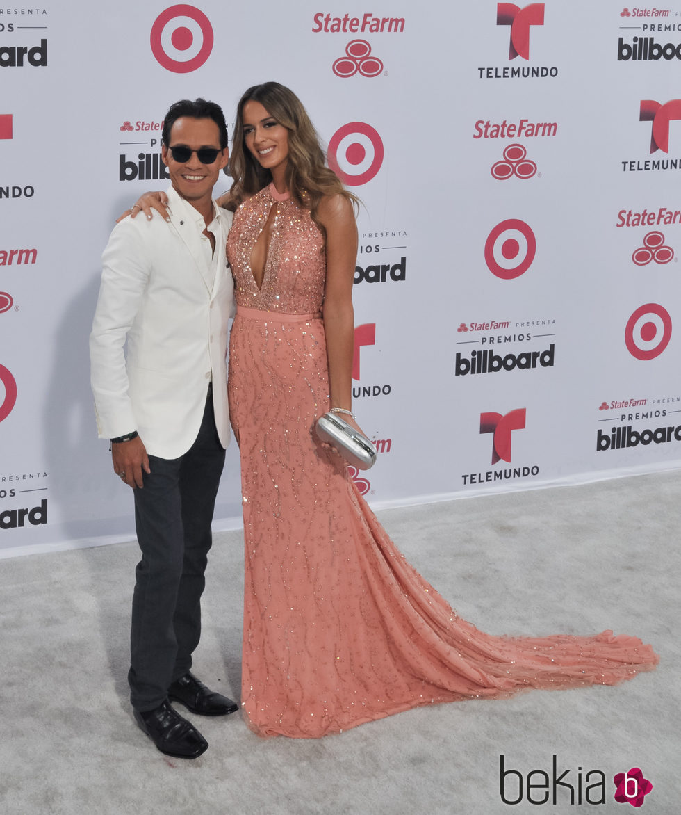 Marc Anthony y Shannon De Lima en los Billboard Latin Music Awards 2015