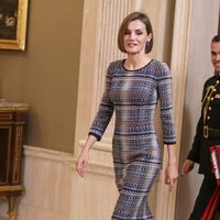 La Reina Letizia en una audiencia con la junta directiva de la Real Asociación de Amigos del Museo Reina Sofía