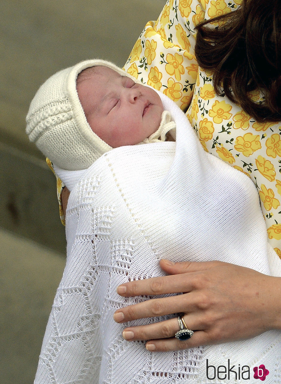 Primera imagen de la Princesa Carlota de Cambridge