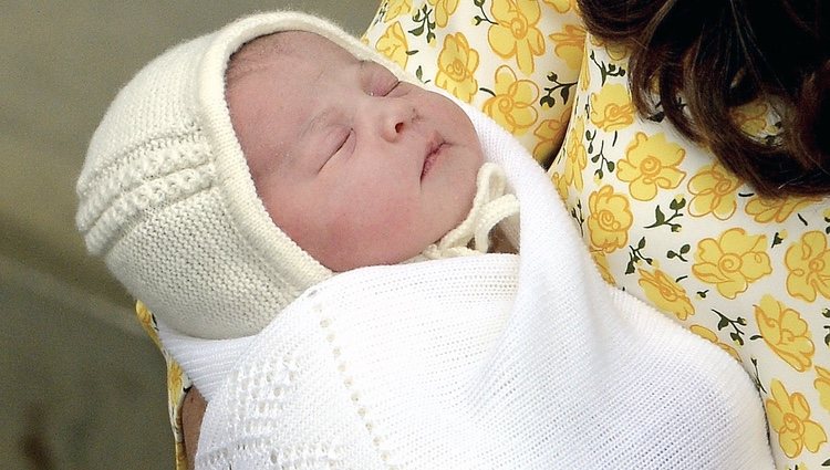 Primera imagen de la Princesa Carlota de Cambridge