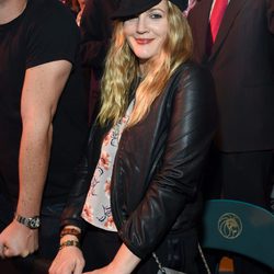 Drew Barrymore en el 'Combate del Siglo' en Las Vegas