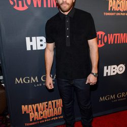 Jake Gyllenhaal en el 'Combate del Siglo' en Las Vegas