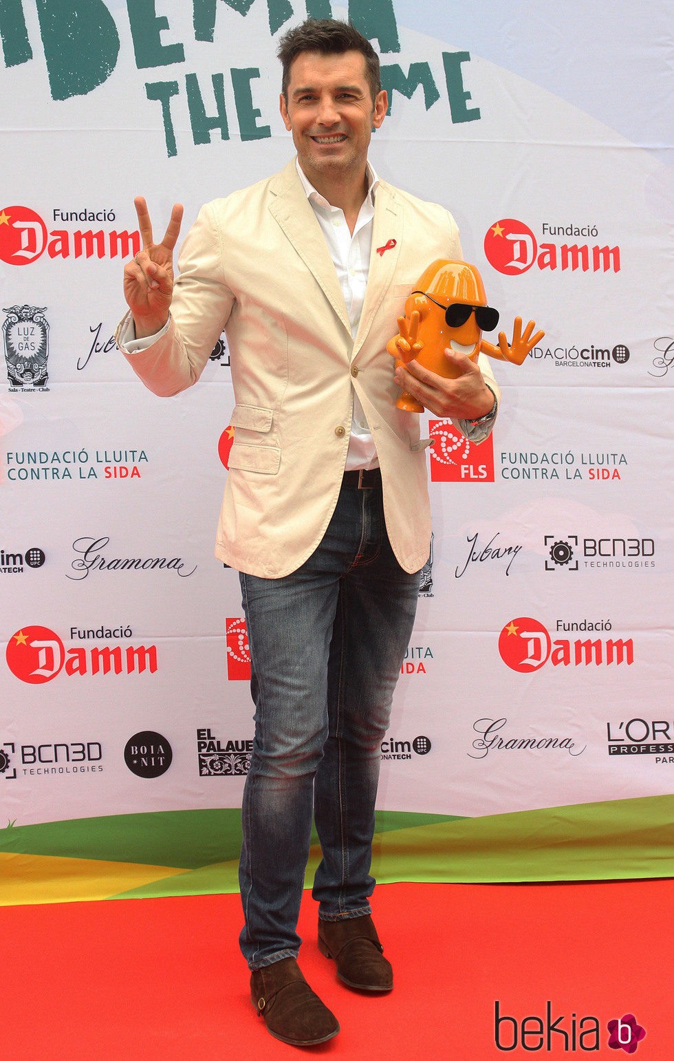 Jesús Vázquez en la presentación de 'Epidemia: The Game'