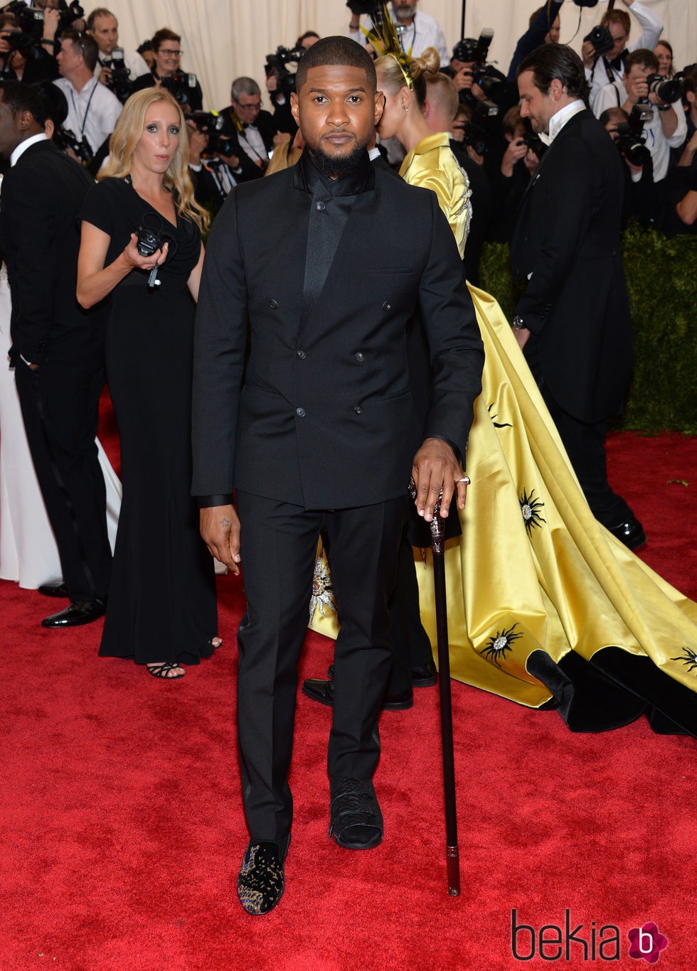 Usher en la gala MET 2015