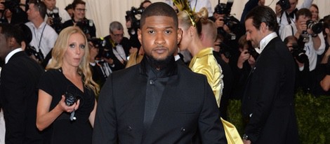 Usher en la gala MET 2015