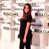 Melissa Jiménez luce embarazo en el desfile de Rosa Clara en la Barcelona Bridal Week 2015