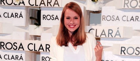 Esmeralda Moya en el desfile de Rosa Clara en la Barcelona Bridal Week 2015