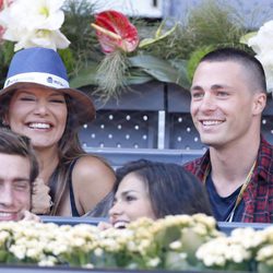 Ivonne Reyes y Colton Haynes en el Open de Madrid 2015