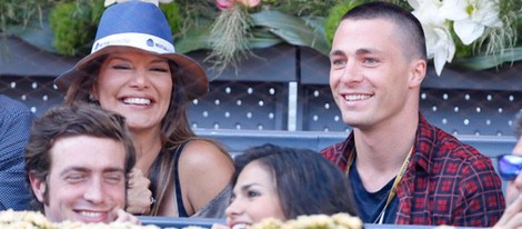 Ivonne Reyes y Colton Haynes en el Open de Madrid 2015