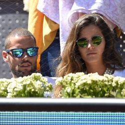 Mario Suárez y Malena Costa en el Open de Madrid 2015