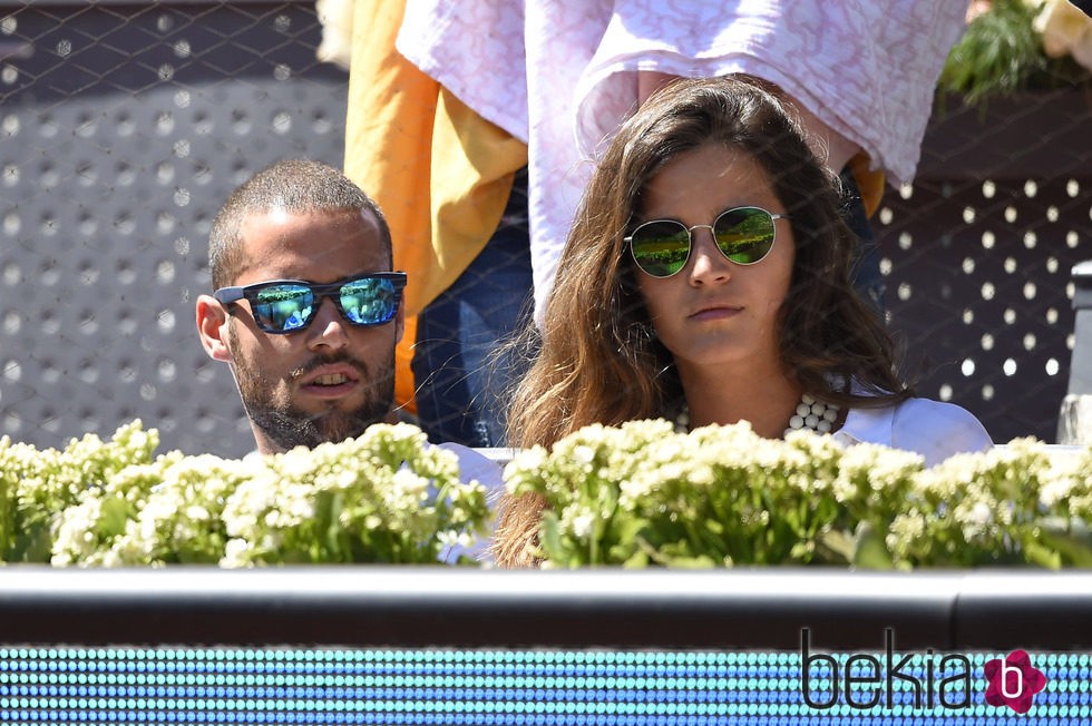 Mario Suárez y Malena Costa en el Open de Madrid 2015