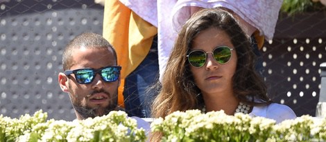 Mario Suárez y Malena Costa en el Open de Madrid 2015