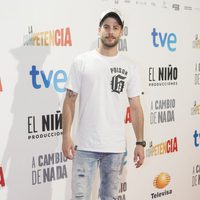 Luis Fernández en el estreno de 'A cambio de nada'