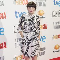 Angy en el estreno de 'A cambio de nada'