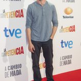 Raúl Mérida en el estreno de 'A cambio de nada'