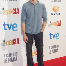 Raúl Mérida en el estreno de 'A cambio de nada'