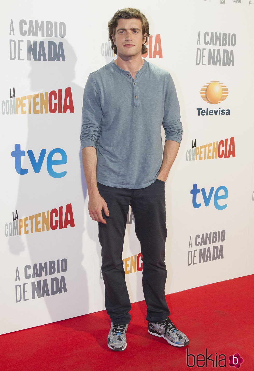 Raúl Mérida en el estreno de 'A cambio de nada'