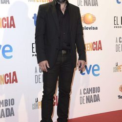 Luis Tosar en el estreno de 'A cambio de nada'