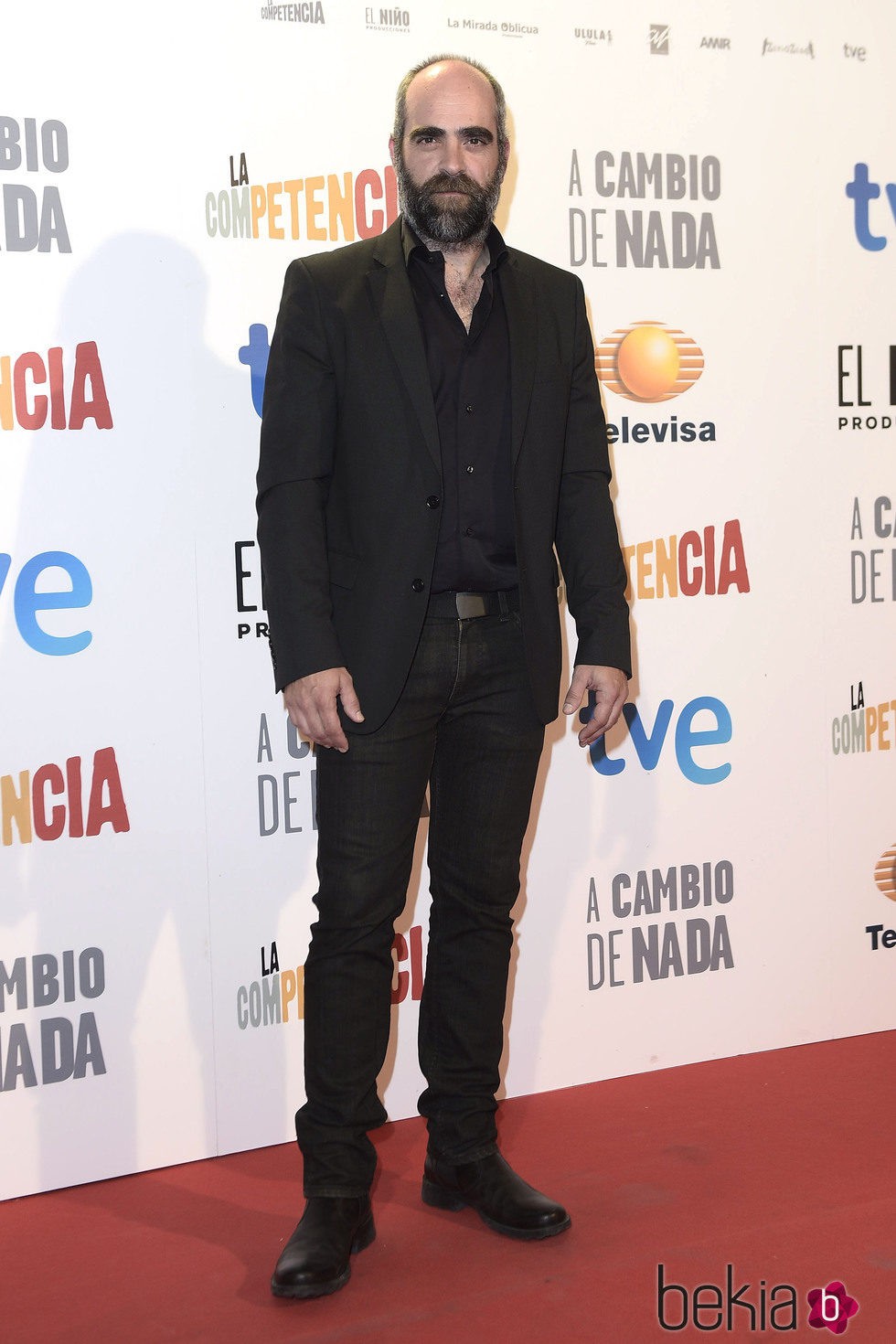 Luis Tosar en el estreno de 'A cambio de nada'