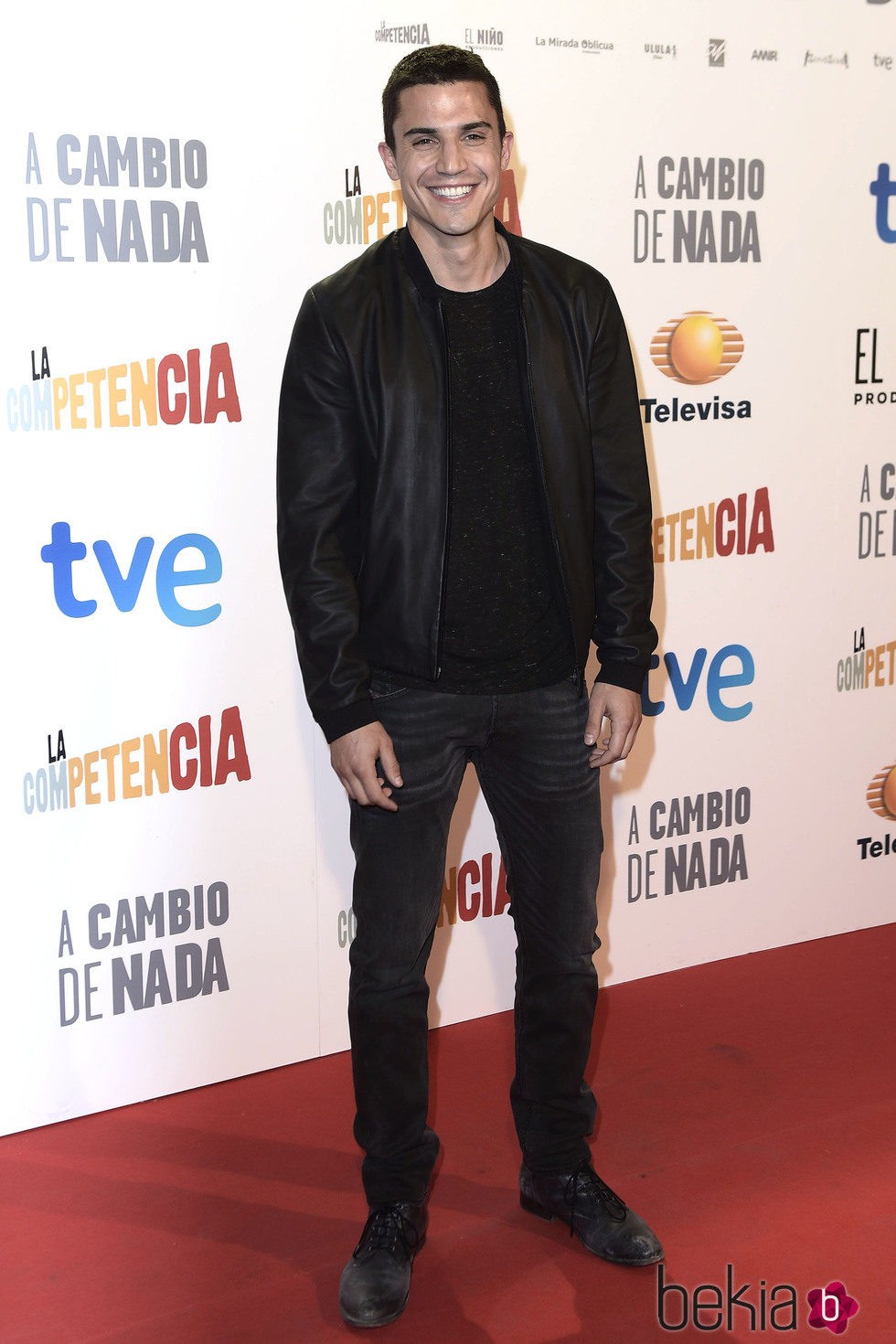 Álex González en el estreno de 'A cambio de nada'