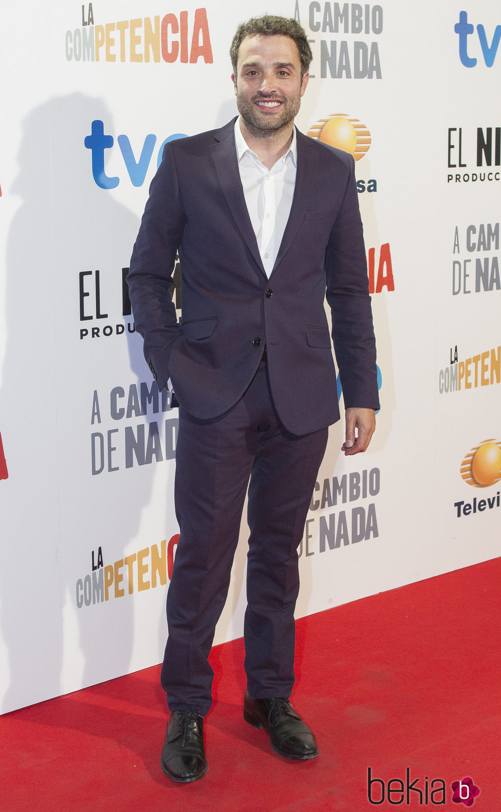 Daniel Guzmán en el estreno de 'A cambio de nada'