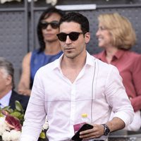 Miguel Ángel Silvestre en la final del Madrid Open 2015