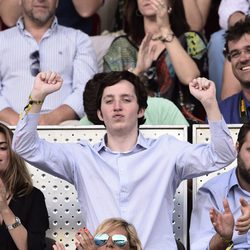 El Pequeño Nicolás en la final del Madrid Open 2015