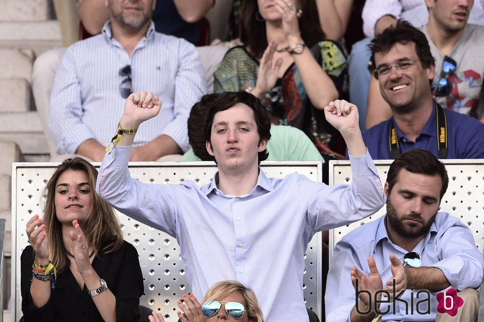 El Pequeño Nicolás en la final del Madrid Open 2015