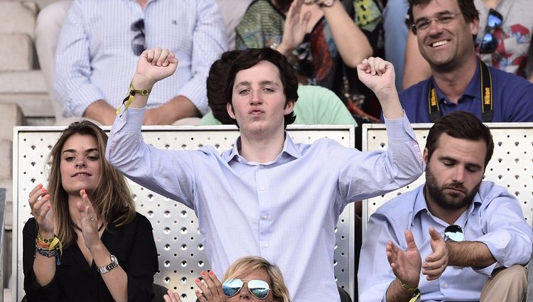 El Pequeño Nicolás en la final del Madrid Open 2015