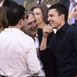 José Coronado, Álex González y Miguel Ángel Silvestre en la final de Madrid Open 2015