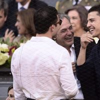 José Coronado, Álex González y Miguel Ángel Silvestre en la final de Madrid Open 2015